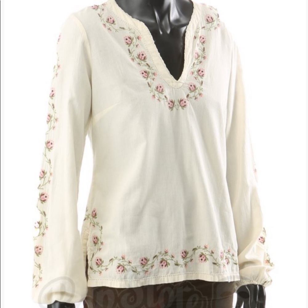 Lucky Brand rose tunic